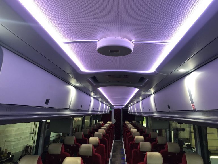 Far UV Disinfection in Buses