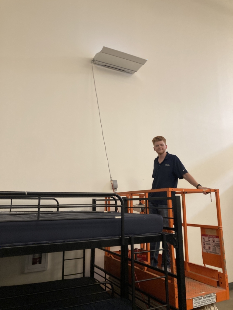 Homeless Alliance Equipped with Air-Cleaning Devices Ahead of Winter Shelter Opening