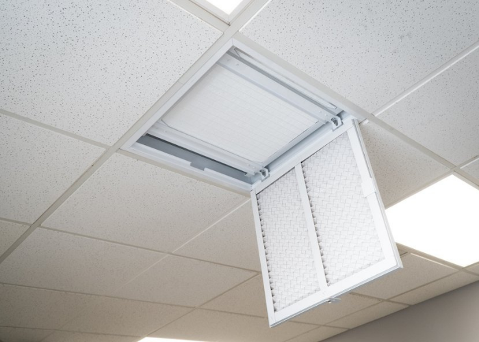 Far UV HEPA Filtration Systems ceiling mounted unit