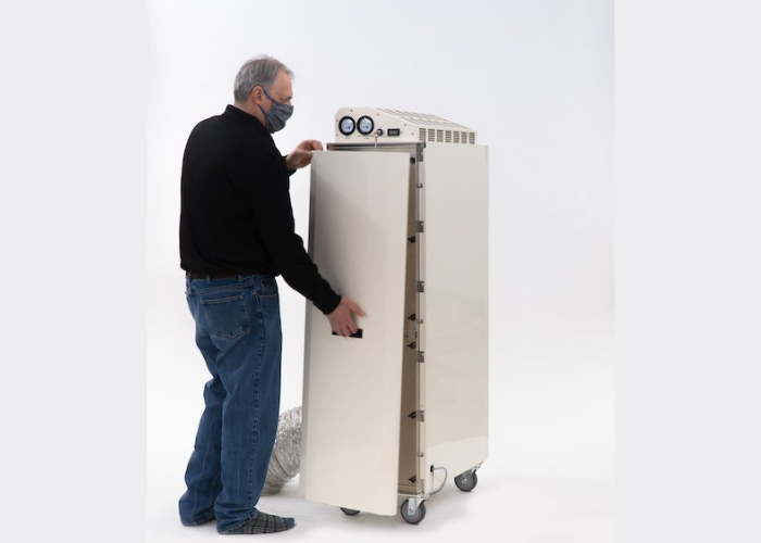 Far UV HEPA Filtration Systems portable open bottom unit